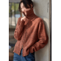 Кашемировая полудлинная куртка на молнии CASHG-043
